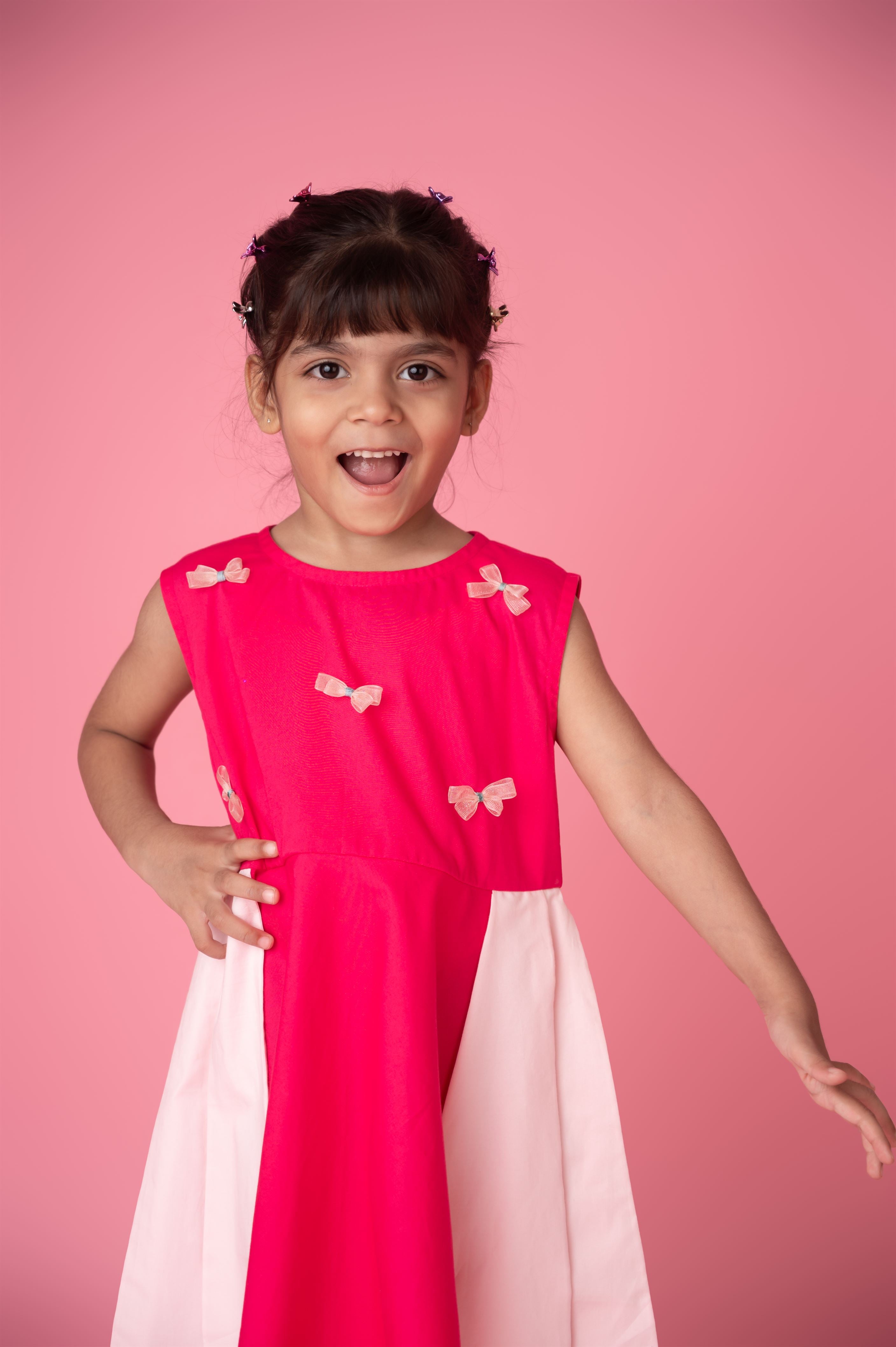 PETAL-BOW DRESS