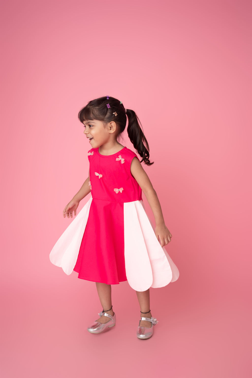 PETAL-BOW DRESS