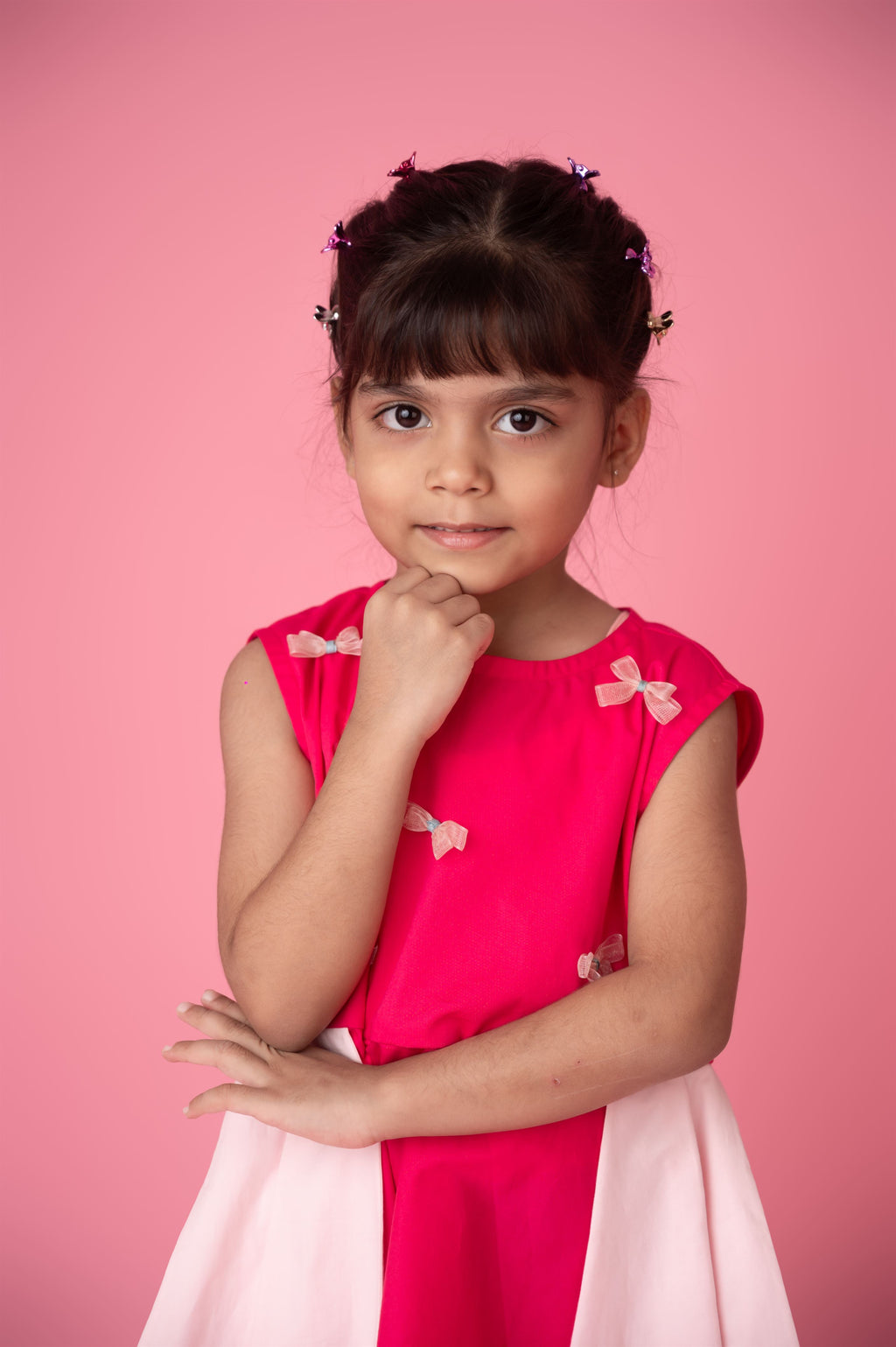 PETAL-BOW DRESS