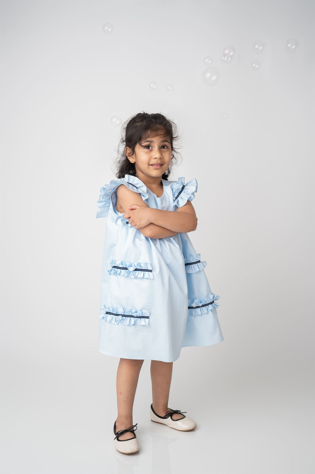 FRILL & FLUTTER DRESS
