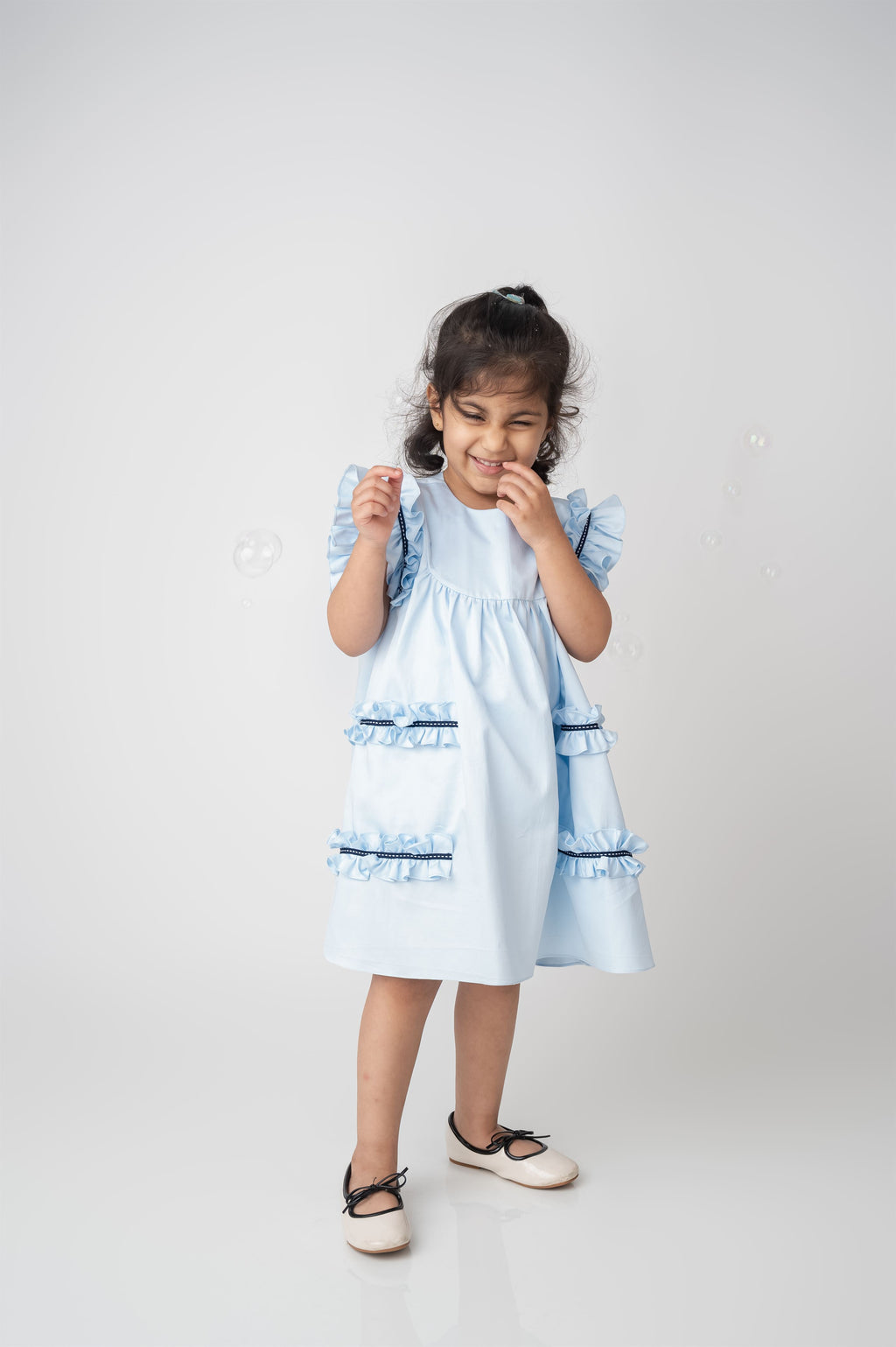FRILL & FLUTTER DRESS