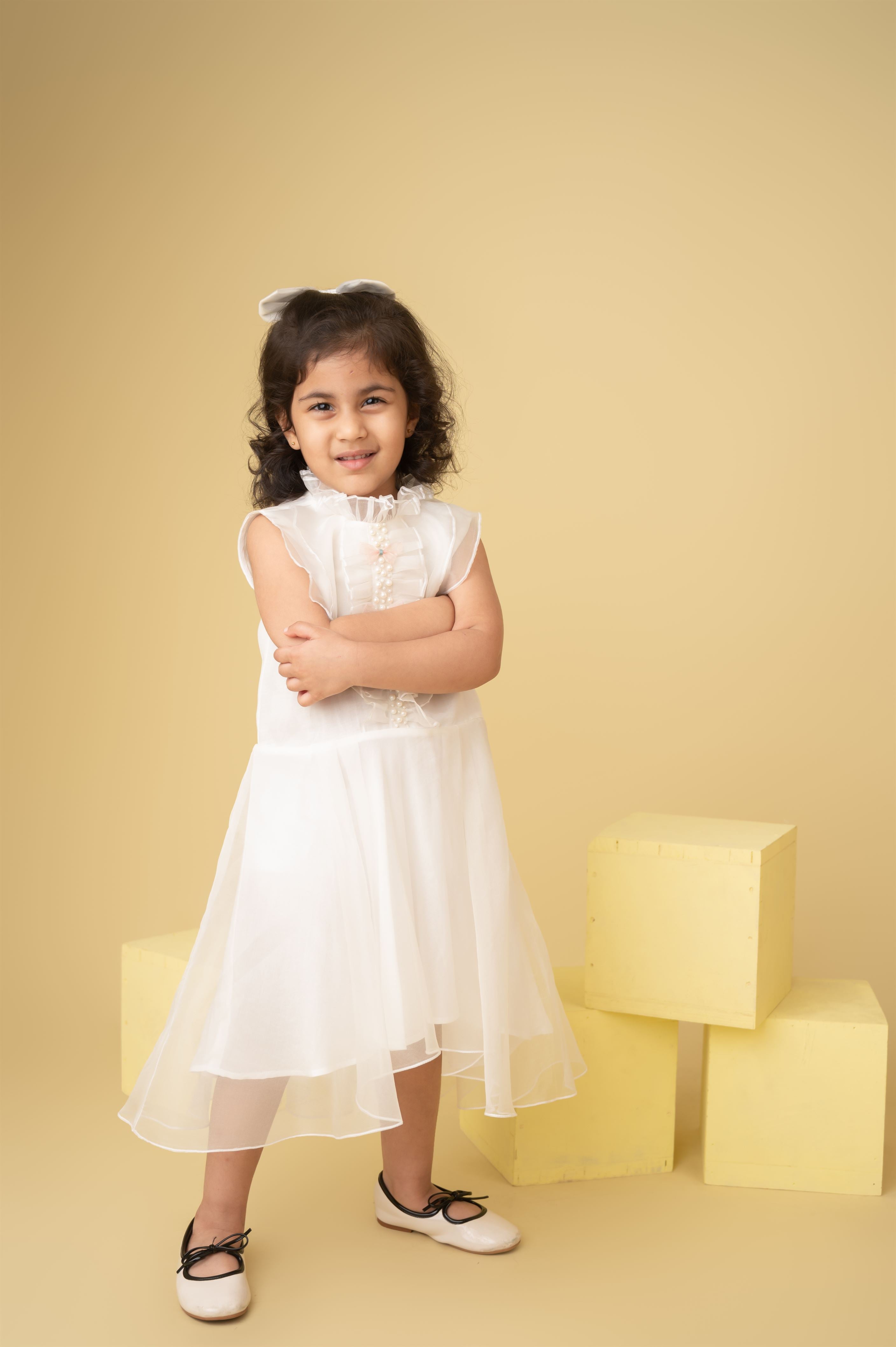 PEARL FLARE DRESS