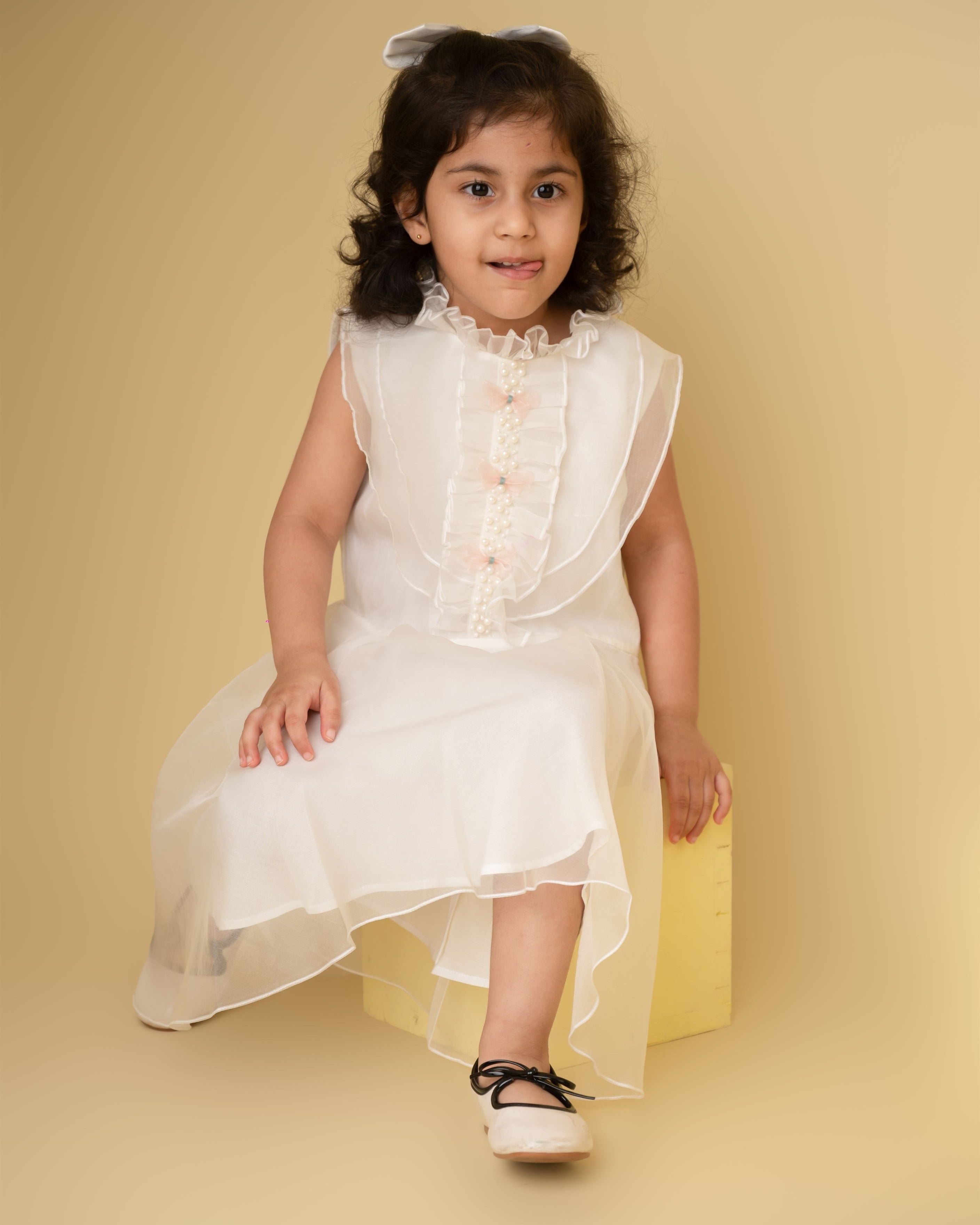 PEARL FLARE DRESS