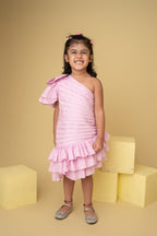 PLEATY PIE DRESS