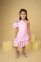 PLEATY PIE DRESS