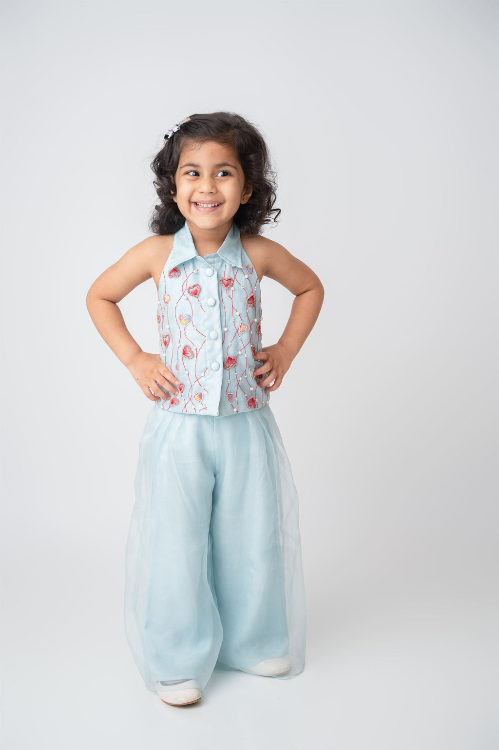 ALL HEARTS WAISTCOAT-PANT SET