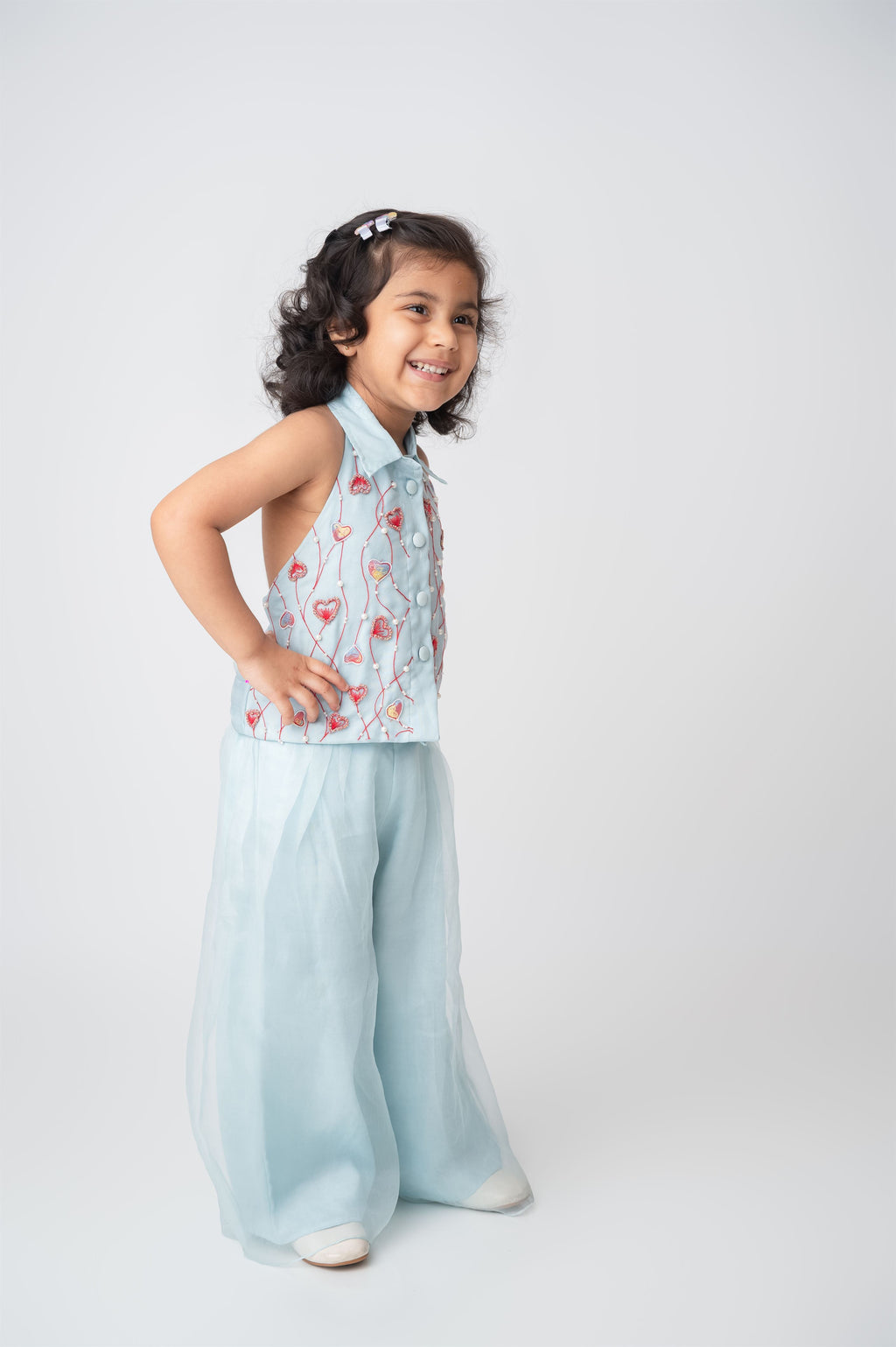 ALL HEARTS WAISTCOAT-PANT SET