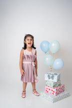 PLEAT ME UP BOW DRESS