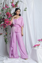 FIORELLA SMOCKING CAPE SET