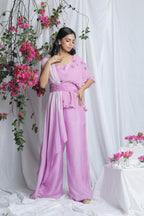 FIORELLA SMOCKING CAPE SET