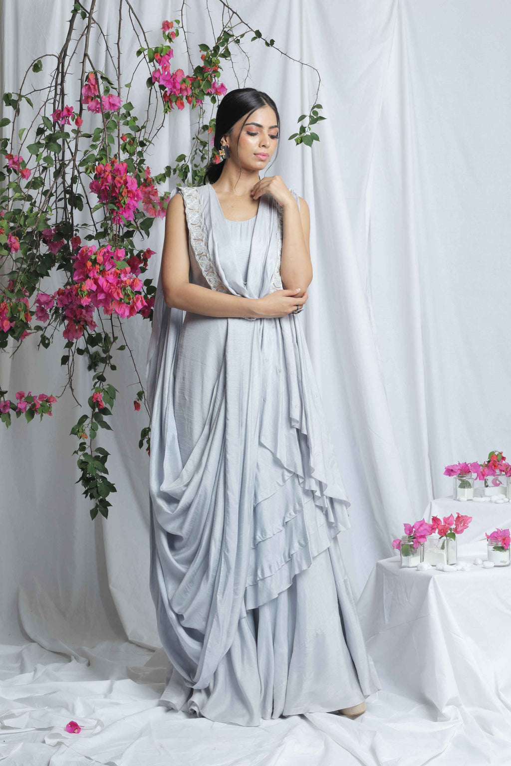 ELARA COWL GOWN