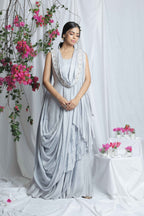 ELARA COWL GOWN