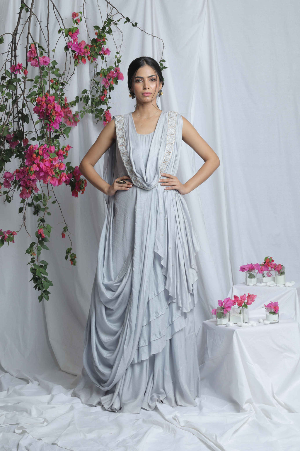ELARA COWL GOWN