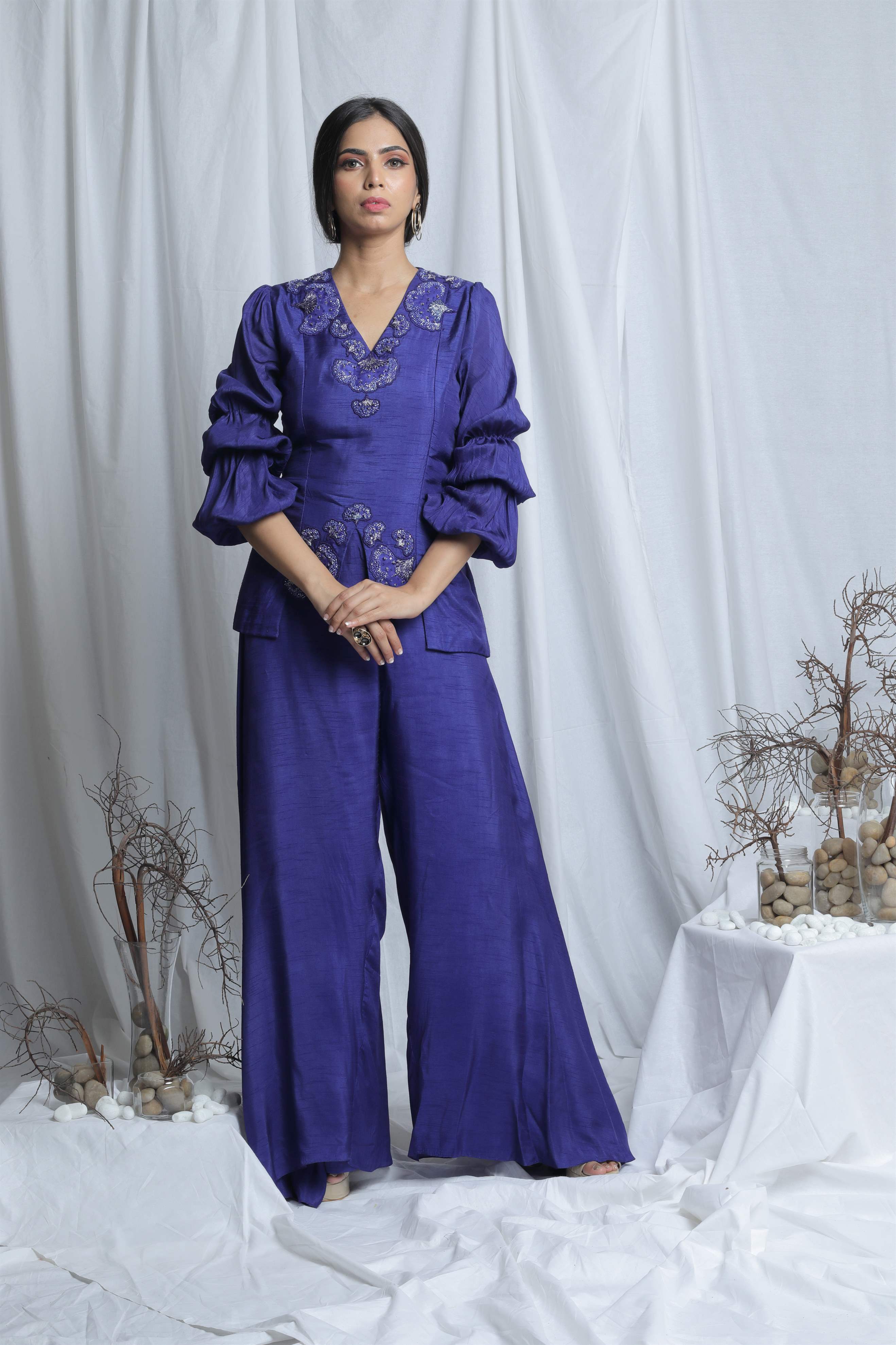 AVYANA PEPLUM CO-ORD SET Main image