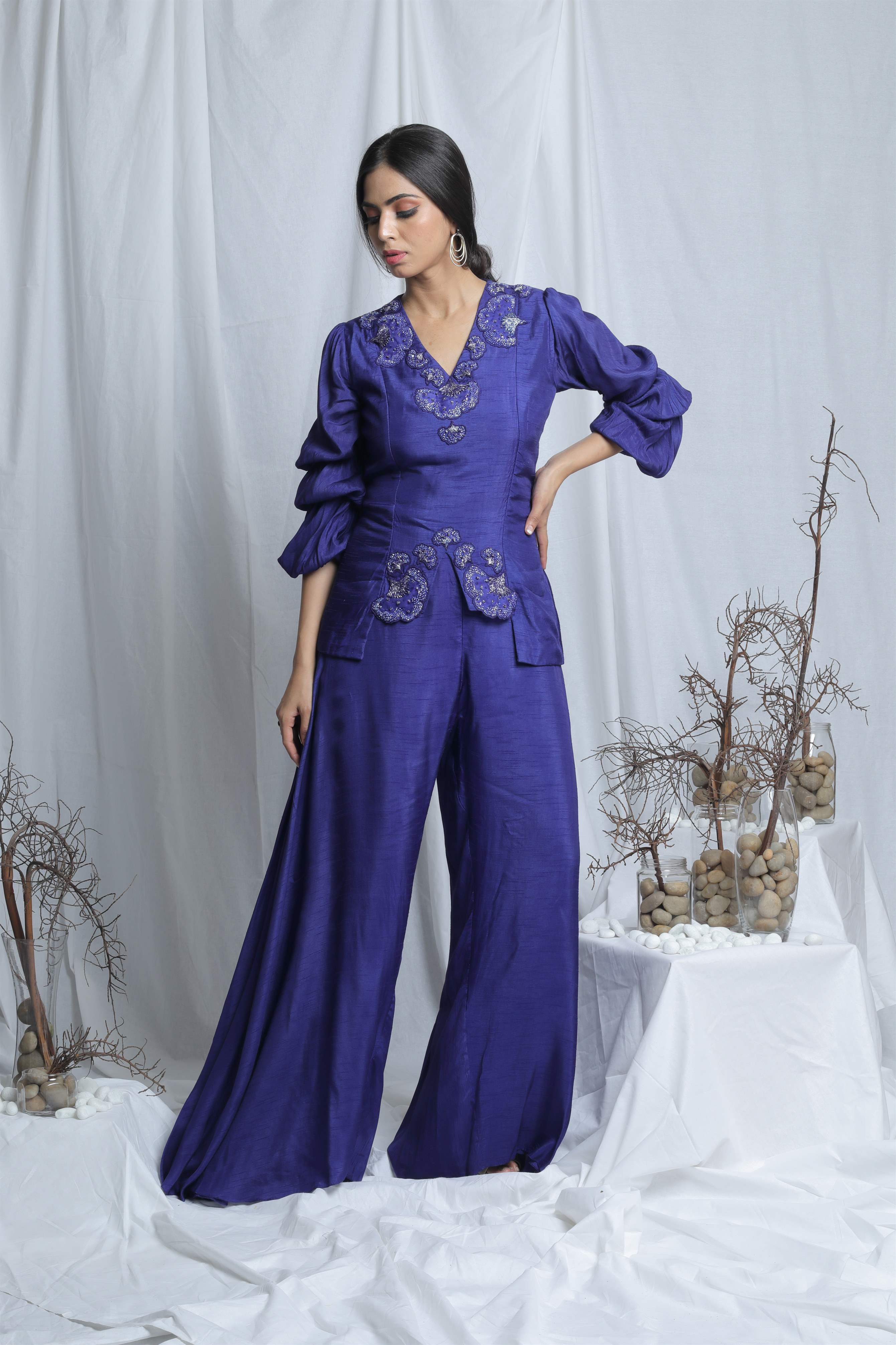 AVYANA PEPLUM CO-ORD SET