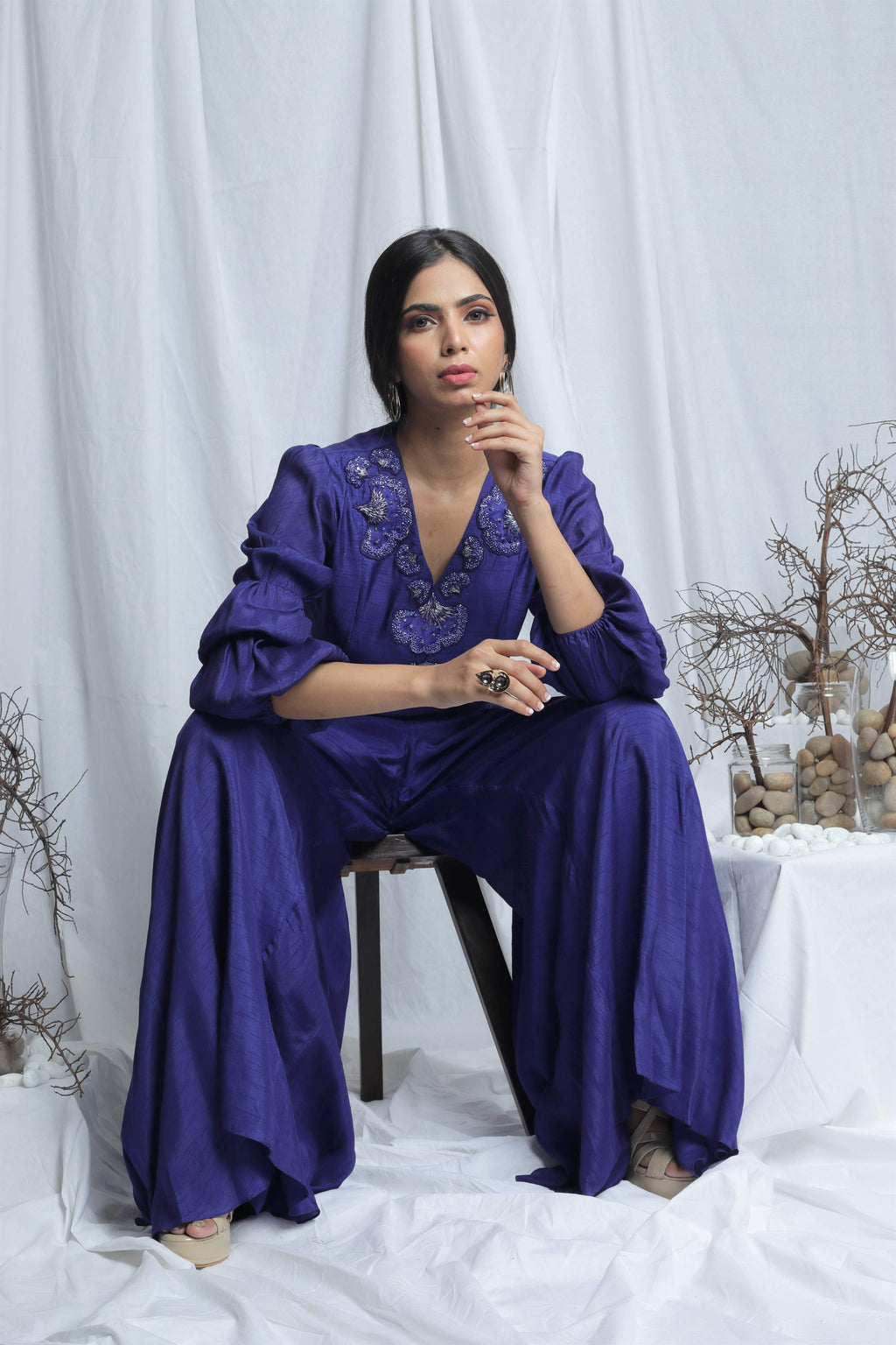 AVYANA PEPLUM CO-ORD SET