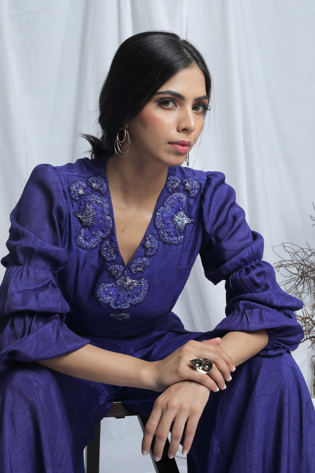 AVYANA PEPLUM CO-ORD SET