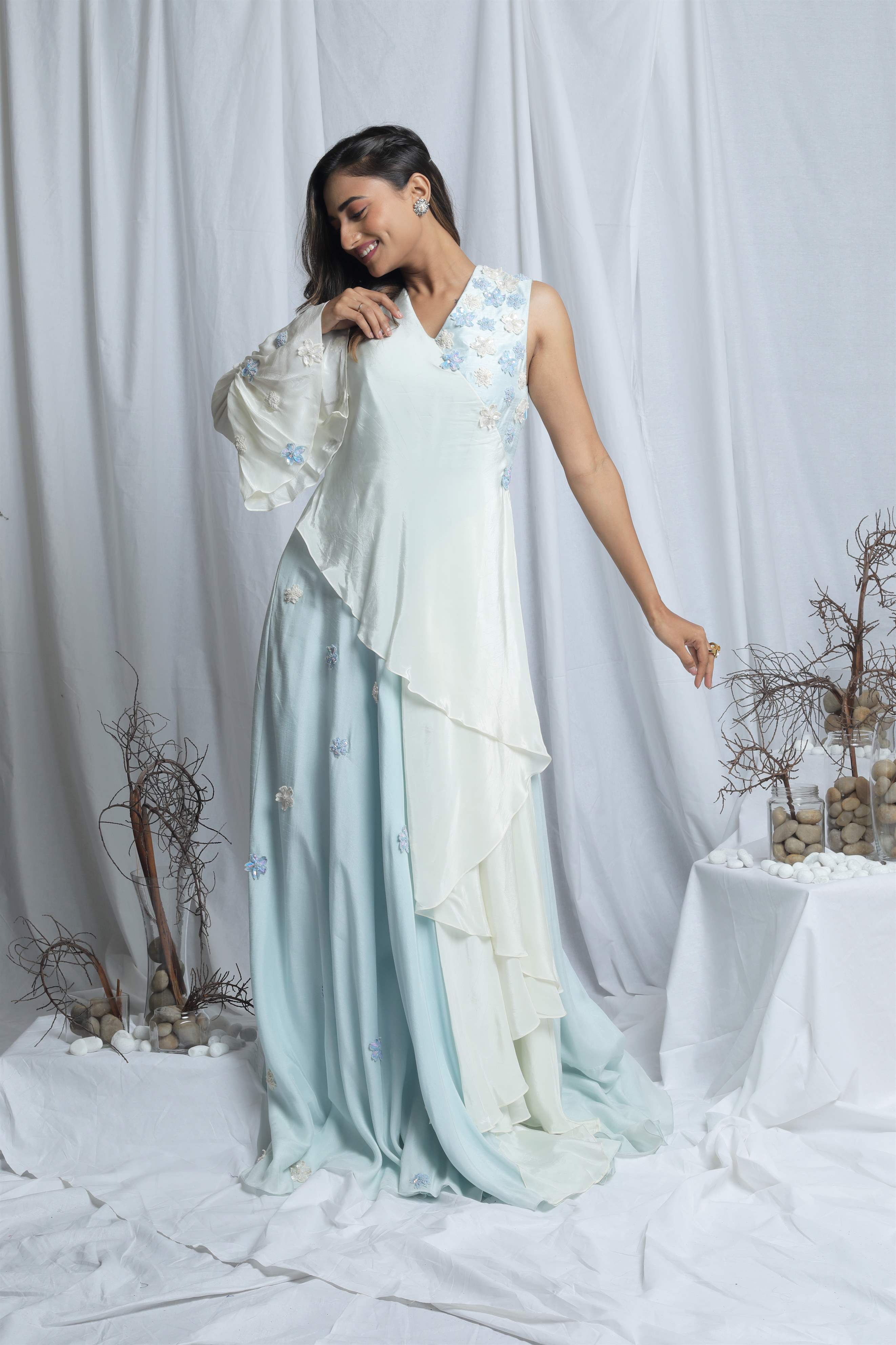 FIORELLA ZIP-ZAP GOWN