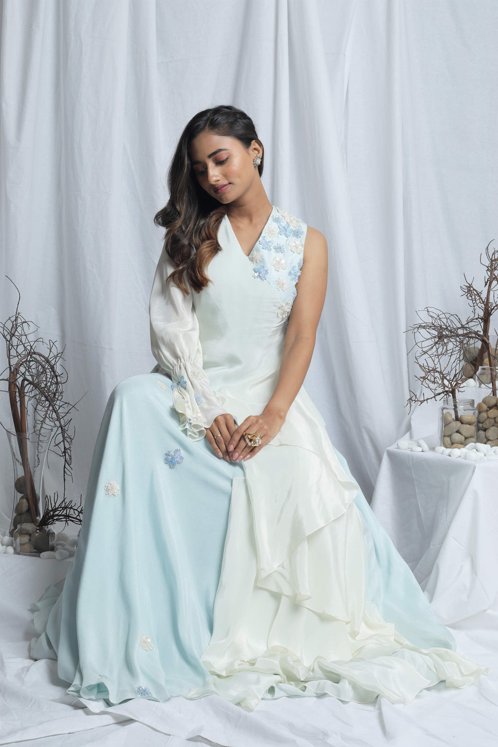 FIORELLA ZIP-ZAP GOWN