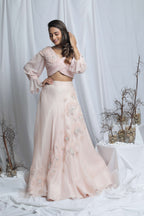 AVYANA CROSSOVER SKIRT SET