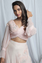 AVYANA CROSSOVER SKIRT SET