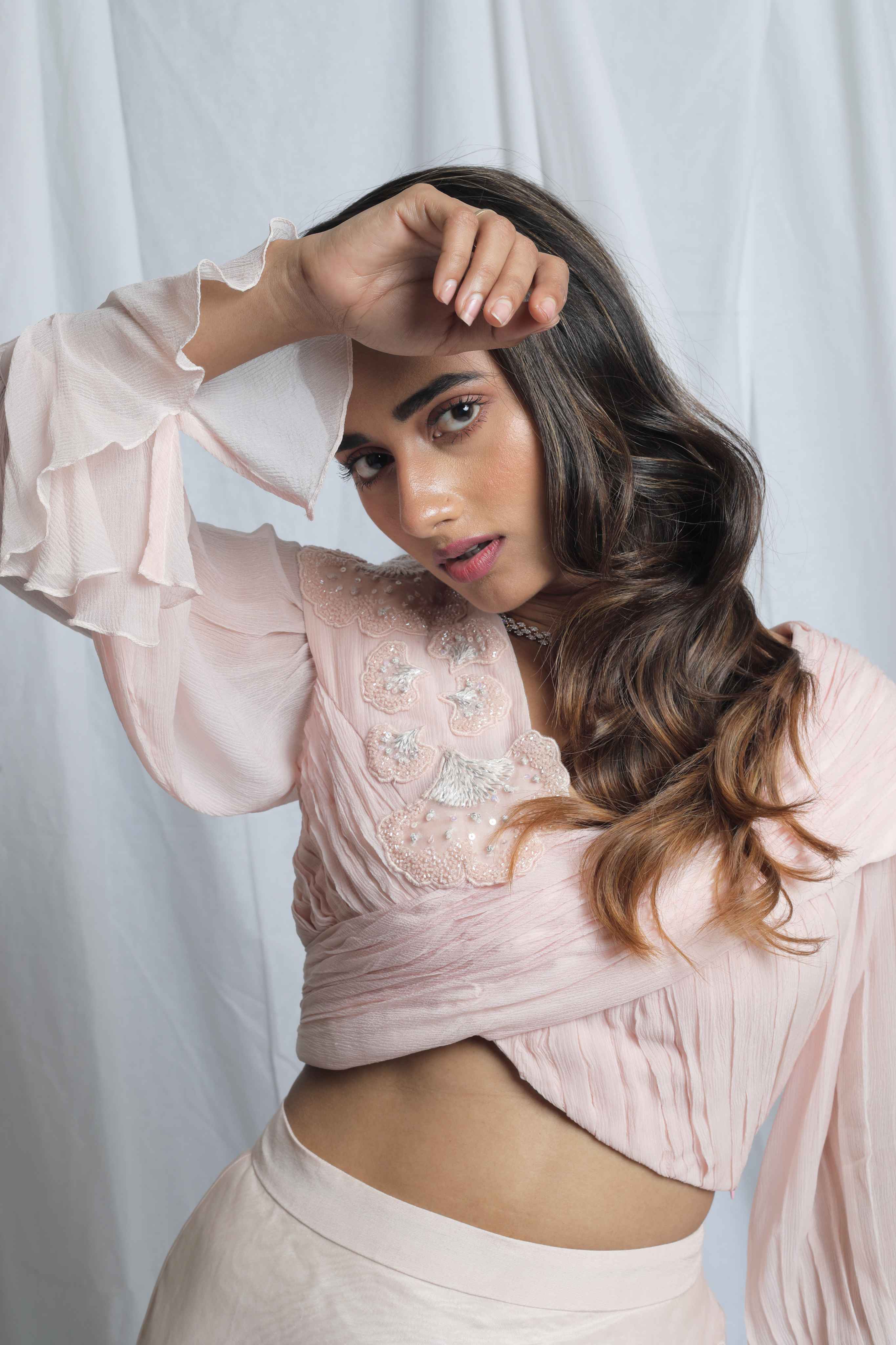 AVYANA CROSSOVER SKIRT SET