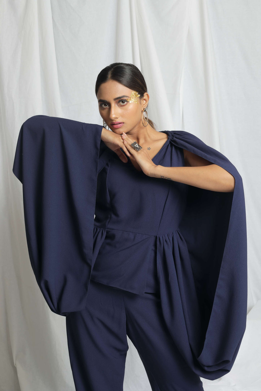 CAPE SLEEVES CO-ORD SET