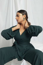 PLEATED SLEEVES CO-ORD SET