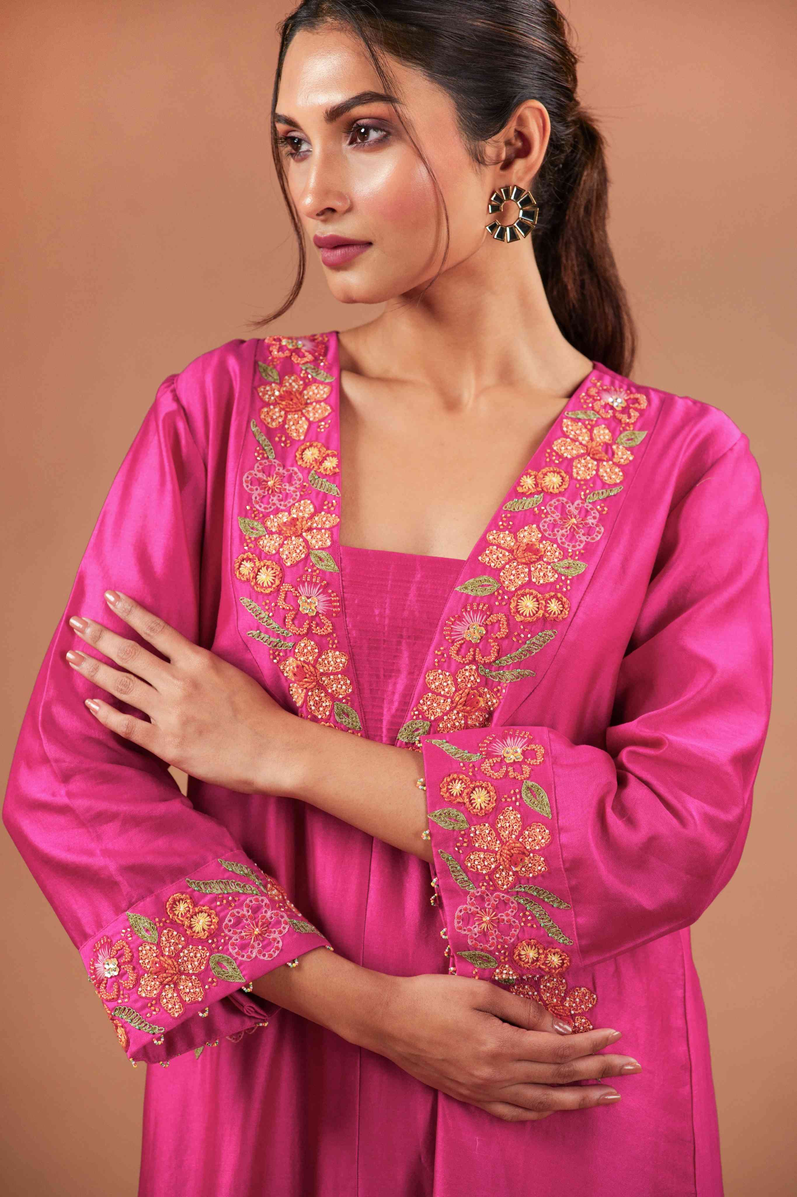 ROSETTE KURTA SET