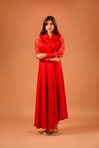 ARIA OVERLAY DRESS