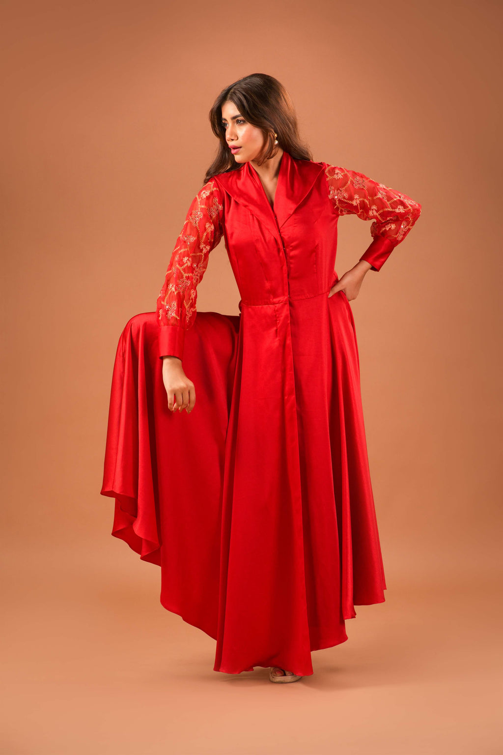 ARIA OVERLAY DRESS