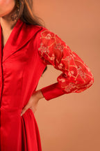 ARIA OVERLAY DRESS