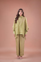 RAYA CAPE-SHIRT CO-ORDS SET