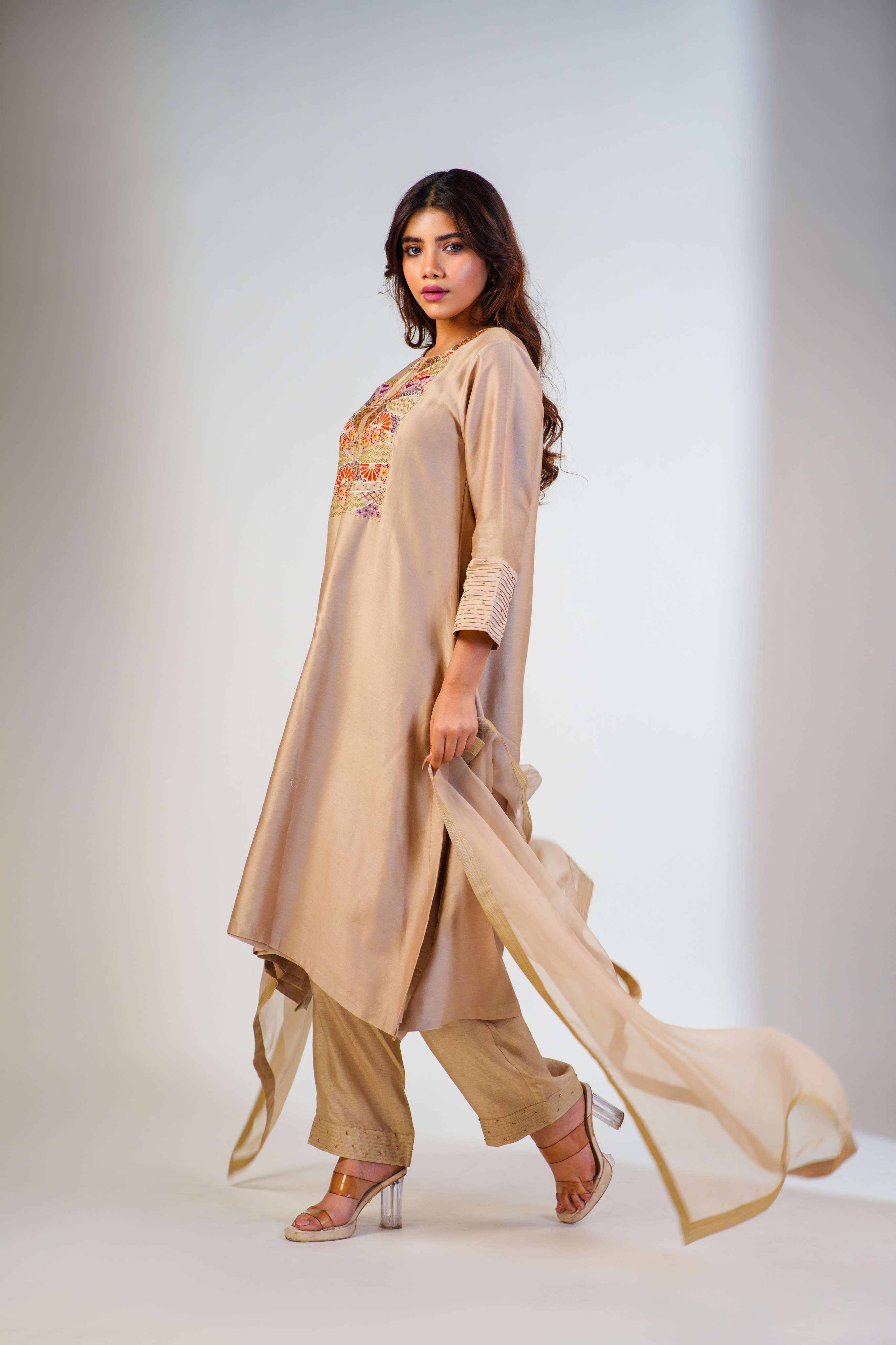 NORA KURTA SET WITH DUPATTA Main image