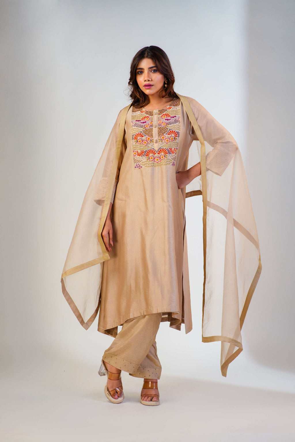 NORA KURTA SET WITH DUPATTA