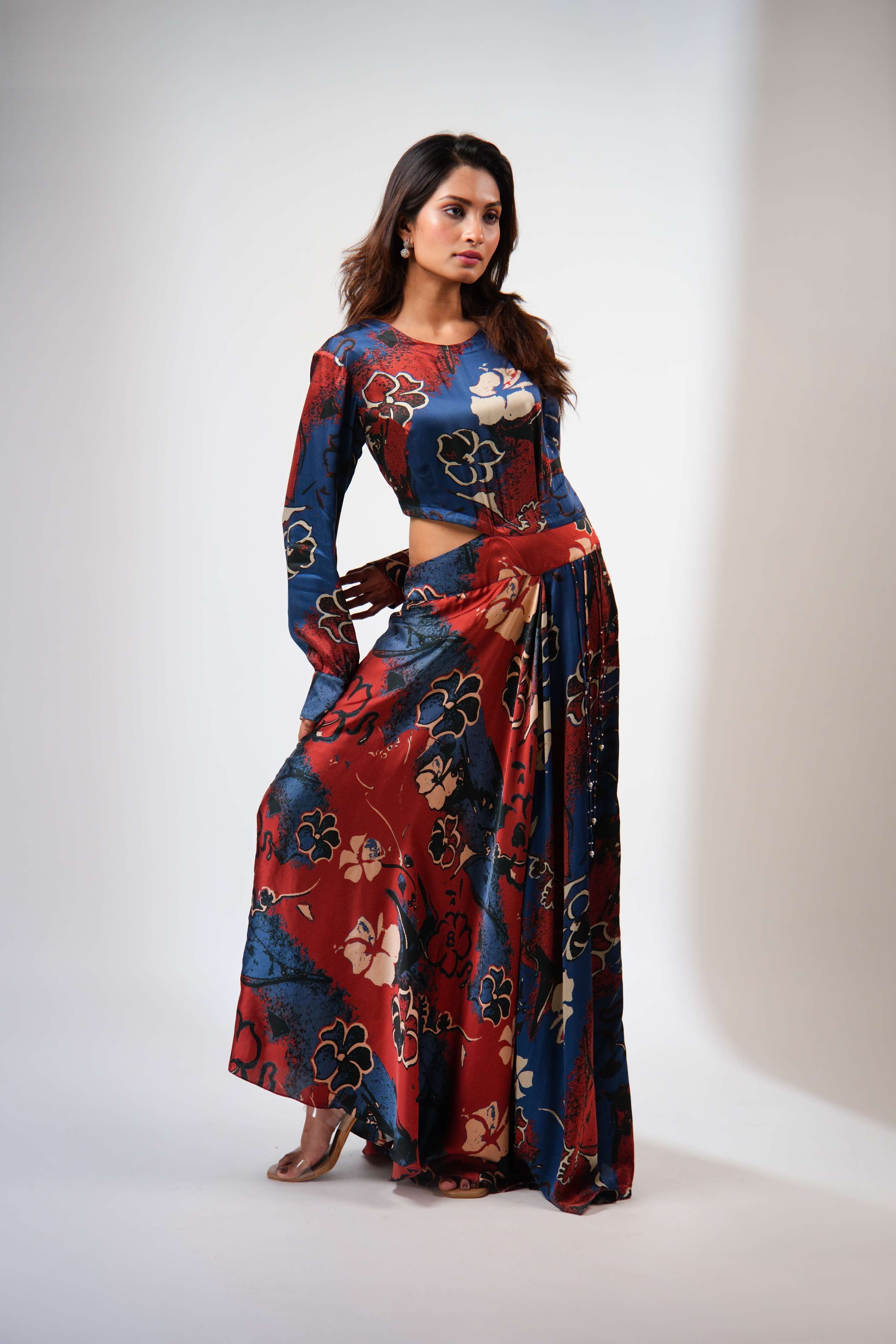 MYSTICA HIGH LOW DRESS Main image