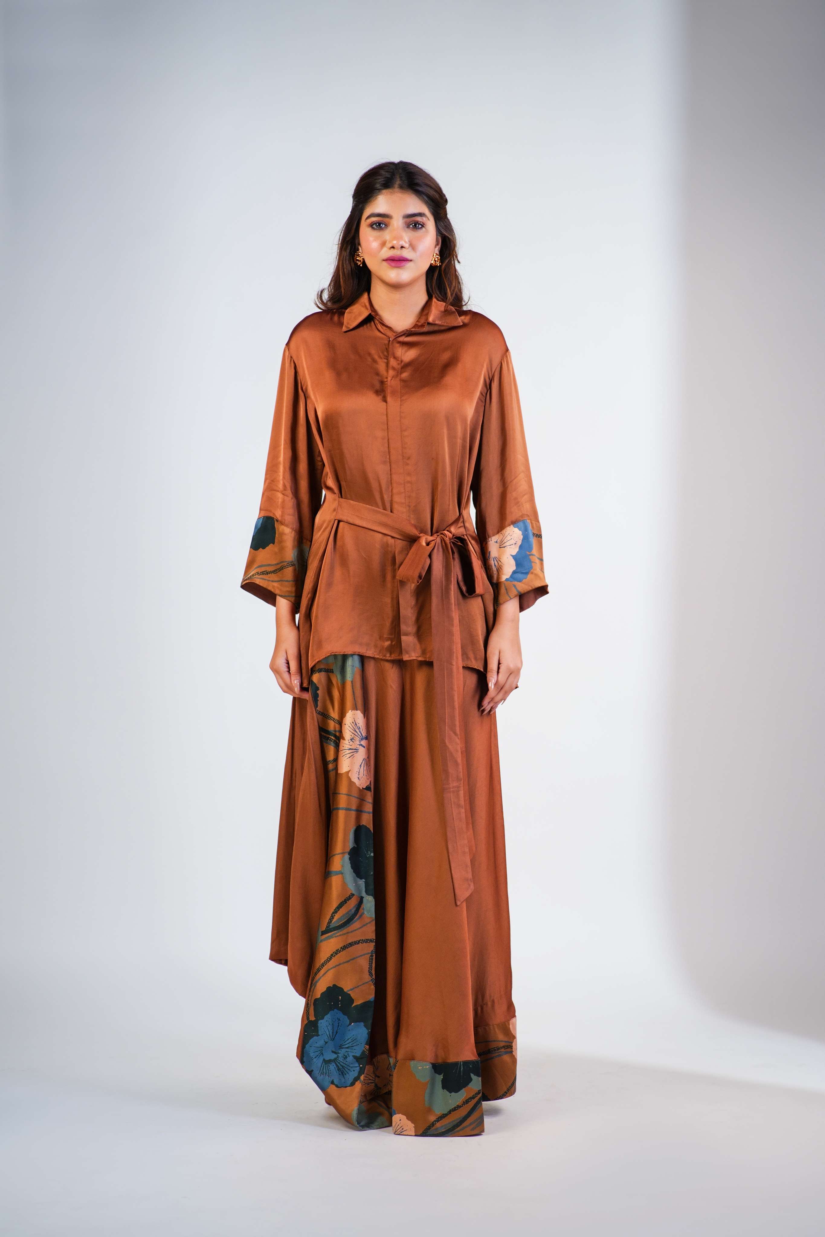 MYSTICA ASYMMETRIC SKIRT-TOP SET Main image