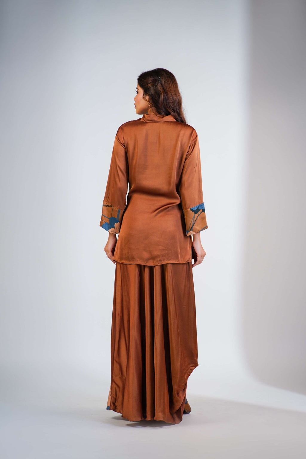 MYSTICA ASYMMETRIC SKIRT-TOP SET