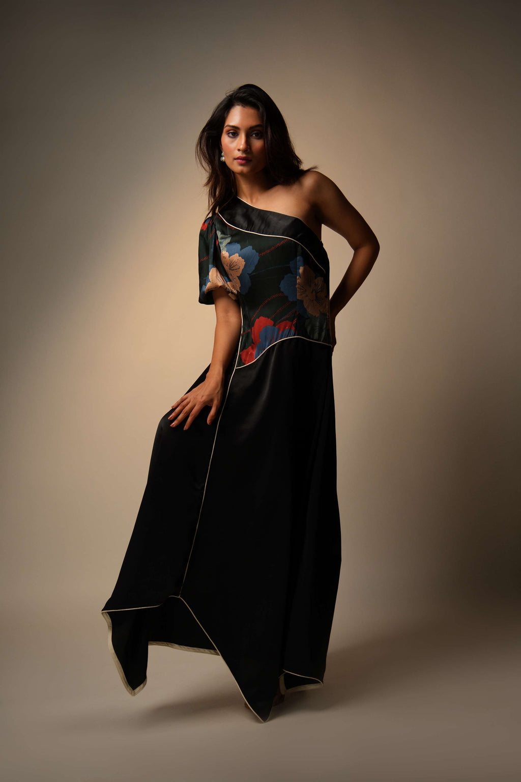 MYSTICA ONE SHOULDER DRESS